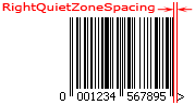 RightQuietZoneSpacing