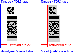 LeftMargin property (Orientation = boTopBottom)